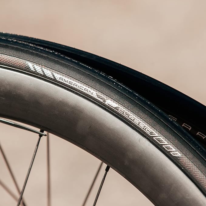AMERICAN CLASSIC Road Bike Tire, Replacement Tire for Road Bicycle, All-Weather - Torchbearer, 700 x 25c, 700 x 28c, 700 x 32c