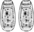 EverLightFX USB Rechargeable LED Safety Light (2 Pack) by Apace - Super Bright Bike Tail Light Works Brilliantly as Running Light for Joggers, Pets, Bicycle Strobe or Rear Clip On Lights