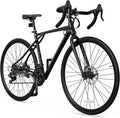 YITAHOME 700C Road Bike, 21 Speed Commuter Bicycle for Men Women, Lightweight Aluminum Frame Racing Bike, Adult Bicycle with Dual Disc Brake