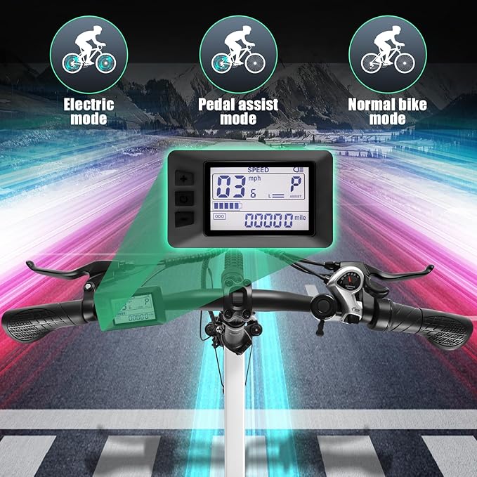Vivi Folding Electric Bike for Adults, 20" x 2.4 Fat Tire Ebike, Peak 1000W Foldable Electric Bicycle, 22MPH Commuter E-Bike with 48V Removable Battery, 7 Speed, SGS Certified to UL2849