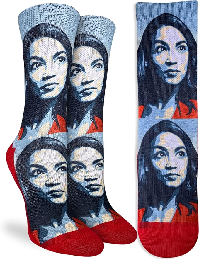 Good Luck Sock Novelty Crew Socks for Adults - For Men, Women and Teens