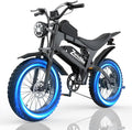 Electric Bike for Adults,48V 20AH - Peak Power 1500/3000W Brushless Motor Electric Bicycle - Max Speed 31-35MPH - Max 80 Miles Range - 20" x 4.0" Fat Tire Dirt E-Bike,7-Speed - UL 2849