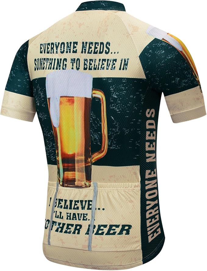 Cycling Jersey Mens Road Bicycle Clothing Summer Short Sleeve Breathable Cycling Tops