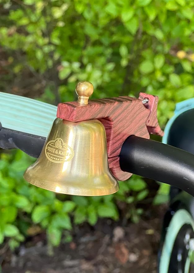 Bike Bell Beach Cruiser Bicycles from Adult to Kid’s Girls Boys Loud Vintage Classic Looking Ringer is The Best to get Noticed fits Any Normal Size Handlebar-Mountain-Road-Scooter-Cycling Accessories