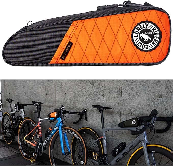 ULAC TREKKING GT BOLT-ON Bike Top Tube Bag, Waterproof Pouch Pack, Cycling Accessories Pouch for Mountain Road Bike