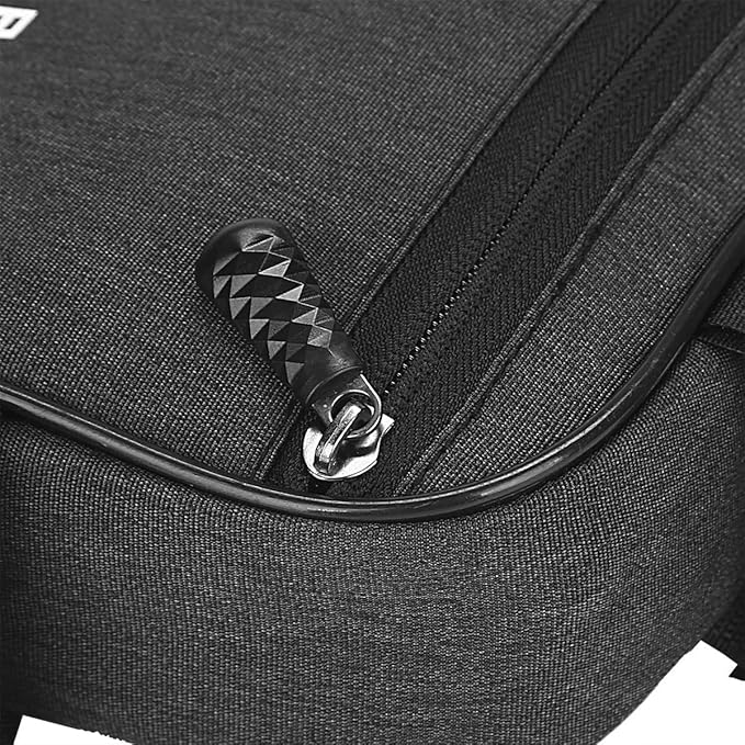 VEDA Waterproof Bike Triangle Frame Bag – 26 x 14 x 6 cm Slim Top Tube Saddle Bag with Zipper – Compact Bicycle Storage Pouch for Tools & Phone