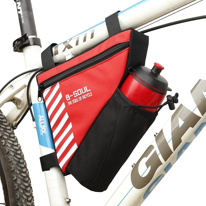 UPANBIKE Triangle Frame Bag - 1.5L Polyester Storage Bag for Road and Mountain Bikes