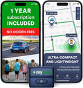 GPS Tracker for Vehicles with Magnet – 4G LTE Real-Time Location Device with App, Long Life Battery – Anti-Theft GPS Tracker for Car, Motorcycle, Scooter, Bike - (12-Mo Subscription Included)