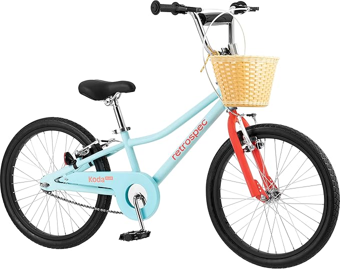 Retrospec Koda Plus Kids Bike for Boys & Girls Ages 6-8 Years - 20" Children's Bicycle, Adjustable Seat & Handlebars