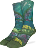 Good Luck Sock Novelty Crew Socks for Adults - For Men, Women and Teens