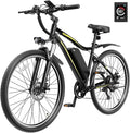 Electric Bikes for Adults, 26"/27.5" E Bikes for Adults with 1200W Peak Motor, 28 MPH, 50+ Miles Range Electric Bicycle, E Mountain Bike with 480WH Removable Battery, UL Certified