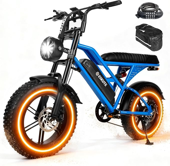 V100/V200 1500W Peak Electric Bike for Adults, 28MPH 48V13&20.8 Ah Removable Battery, 16/20"x4.0" Fat Tire, 7-Speed E-Bike with Dual Suspension – Commuter Ebike for Men & Women