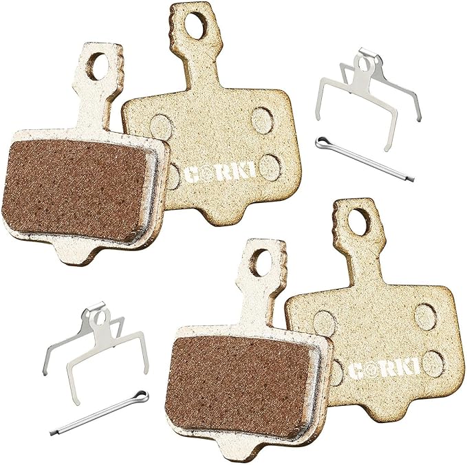 2 Pairs Disc Brake Pads for Sram Avid Elixir 1 3 5 7 9 R ER CR Mag Level TL T Sram XX X7 X9 XXWC DB1 DB3 DB5(Resin,Semi-Metallic,Sintered Metal)
