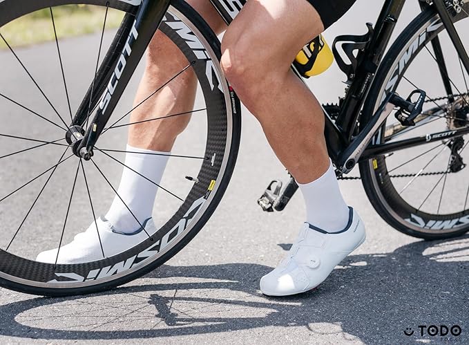 TODO PRO Cycling Socks - Breathable Bike Socks for Men and Women