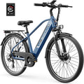 Jasion Roamer/ST/YC1 Electric Bike for Adults, 26" Commuter Ebike 1200W 528WH Removable Battery, 28MPH 62miles, Electric Bicycles for Women/Man, UL2849 Certified