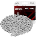 BUCKLOS 6/7/8/9/10/11/12 Speed Bike Chain, High Performance Lightweight Bicycle Chains for Road Bike/Mountain Bike/Ebike,Compatible with Shimano, SRAM, Campagnolo Silver/Gold