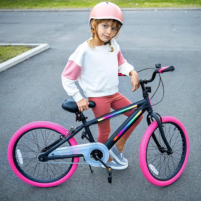 Jetson Light Rider Kids’ Light-up Unisex Bike, LED Light-up Frame, 3 Different Light Modes