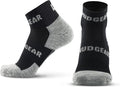 Crew Length Trail Running Socks, Quick-Drying Mid-Calf Socks with Arch Support, Sweat-Resistant, Breathable Athletic Socks