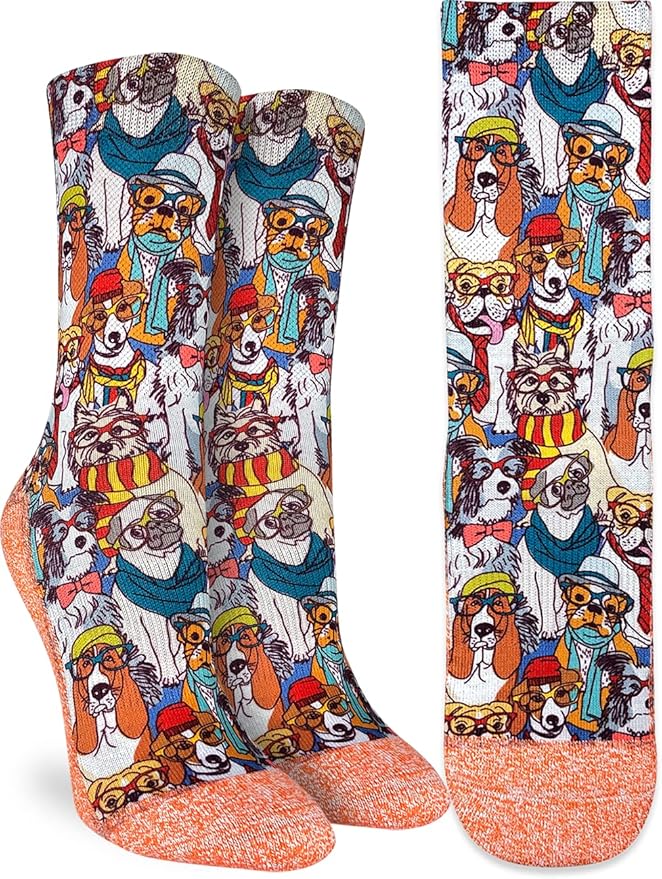 Good Luck Sock Novelty Crew Socks for Adults - For Men, Women and Teens