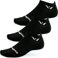 Swiftwick- ASPIRE (3 Pairs) No-Show Running Socks, Cycling Socks, Compression Fit