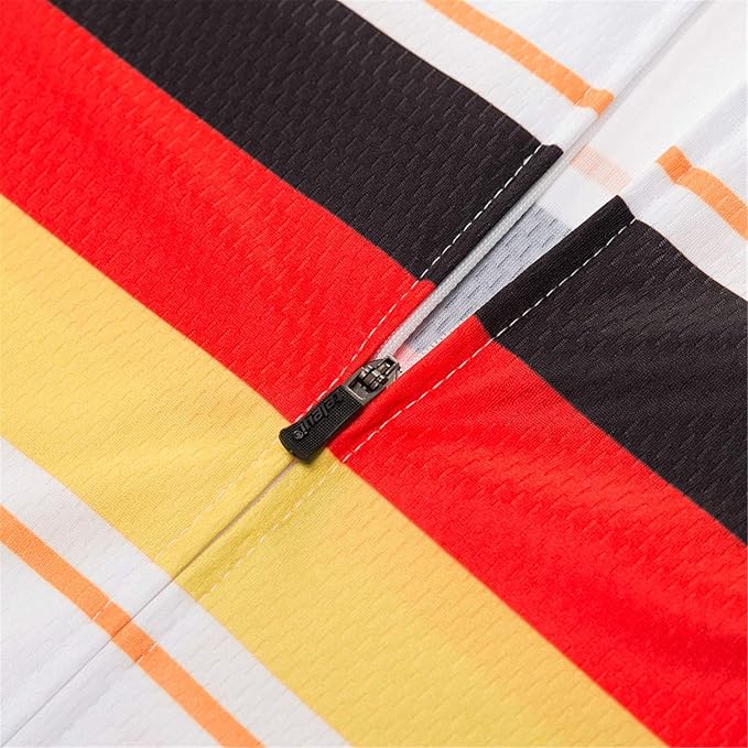 Cycling Jerseys Men Bicycle Short Sleeve Summer Shirt Bike Biking Tops Riding Clothing Flag
