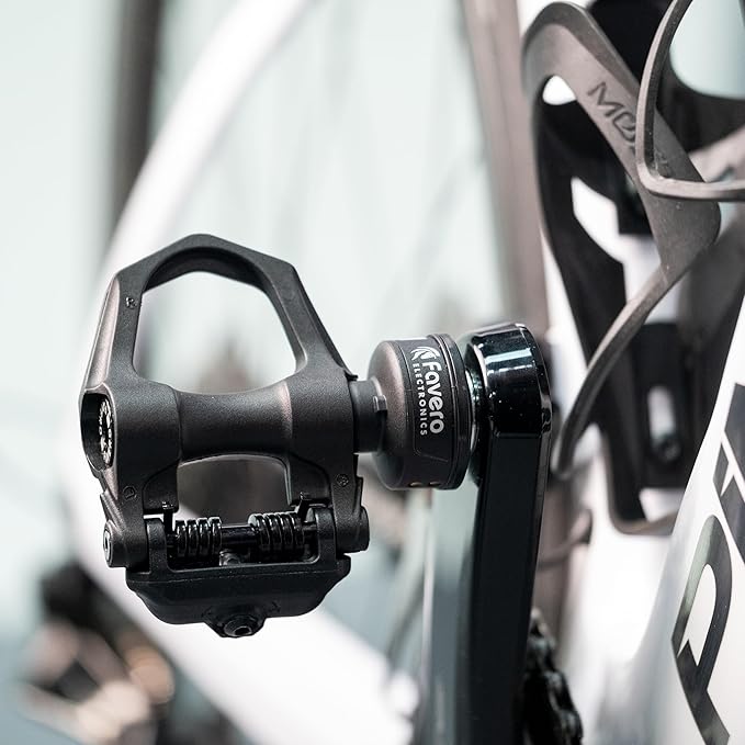 Favero Assioma UNO, Single-Sensing Side Pedal Based Cycling Power Meter with Extra Cleats, Bluetooth & ANT+ Connectivity for Bike Computers, Cycling GPS Units, & Smartphones