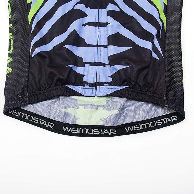 New Pro Full Zipper Men's Cycling Jersey Short Sleeve Riding Shirt USA