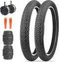 ZUKKA 20 x 2.35 Bike Tire 1/2 Pack 20 inch x 2.35 BMX Bike Tire Folding Replacement Tire for MTB Mountain Bike, BMX Bicycle Commuter Bike