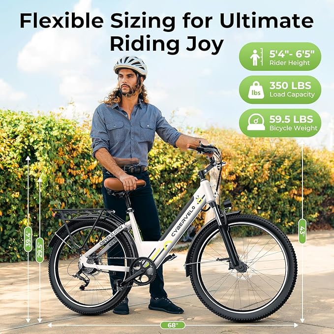 1000 Peak Electric Bike for Adults,up 80 Miles 25AH Removable Battery Ebike, 26" Electric E Bike with 7-Speed,Adult Electric Bicycles for Commute Beach Snow Man Womens All Terrain