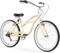 sixthreezero Urban Lady Beach Cruiser Bike, Women's 3 Speed Hybrid Bicycle
