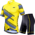 sponeed Cycling Jersey Short Sleeve Suits Men Bike Clothing Road Bicycle Shorts Padded Outfits