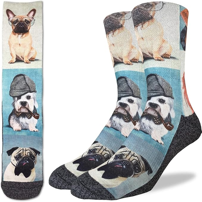 Good Luck Sock Novelty Crew Socks for Adults - For Men, Women and Teens