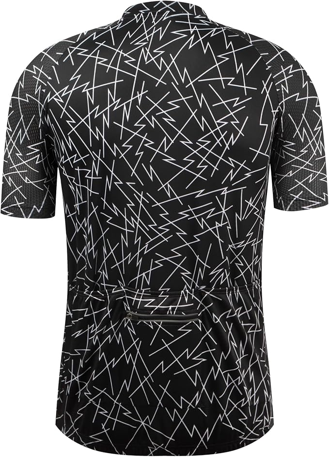 Coconut Ropamo CR Mens Cycling Jersey Short Sleeve Road Bike Shirt with 3+1 Zipper Pockets Breathable Quick Dry