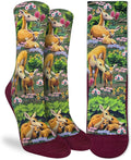 Good Luck Sock Novelty Crew Socks for Adults - For Men, Women and Teens