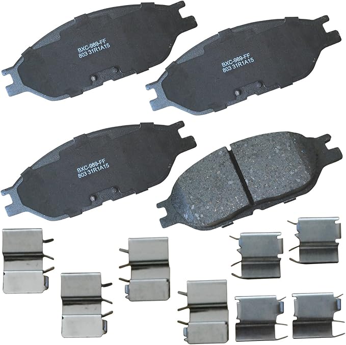 Bendix Premium SBC803 Ceramic Front Brake Pads for Ford Windstar 2003-1999