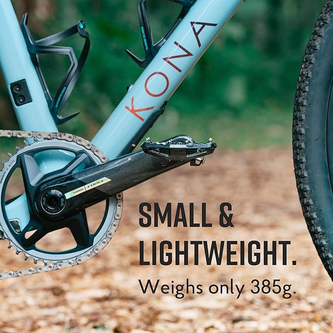 Funn Clast Clip-in Pedals with Dual Platform for MTB, Commuting, Touring, SPD-Compatible Clipless Pedal on One Side, Flat Platform on The Other