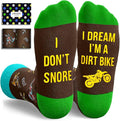Zmart Funny Transportation Gifts - Race Car Train Motorcycle Tractor Bike Socks for Adult