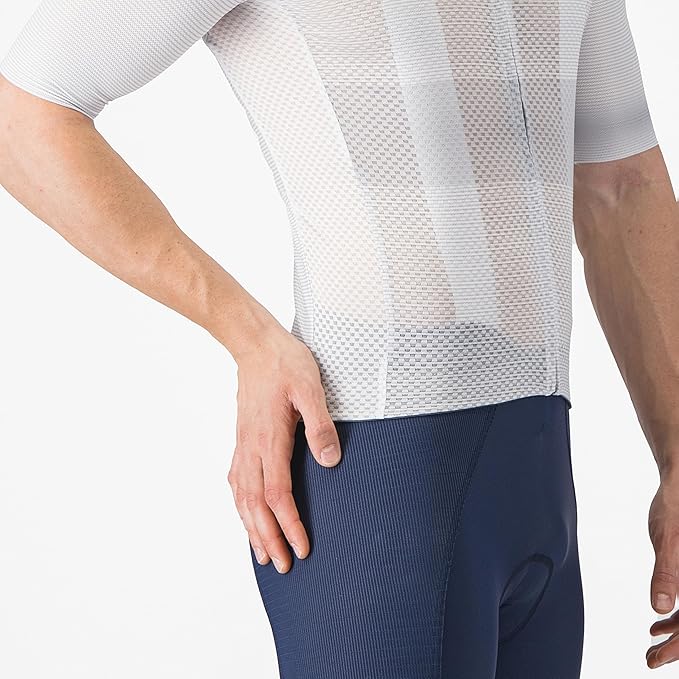 CASTELLI Men’s Climber’s A/C Jersey, Quarter Length Sleeve, Full Zip, Road Cycling & Gravel Biking Jersey with UV Protection