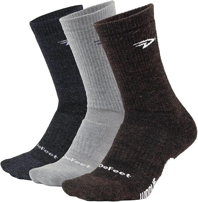 DEFEET | Woolie Boolie 6" Cycling Socks | For Biking, Running, & Everyday Adventures