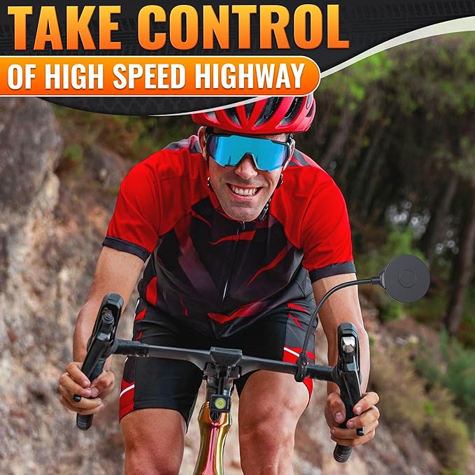 Bike Mirror Handlebar Mount - Bicycle Mirrors For Handlebars Bike Rear View Mirror For Bicycle Mirror For Bike - Mirrors For Handlebars Bike Gear