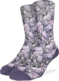 Good Luck Sock Novelty Crew Socks for Adults - For Men, Women and Teens