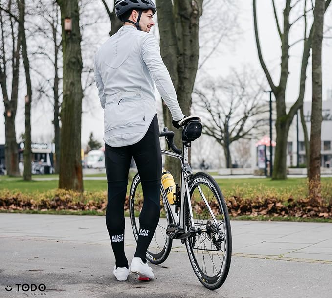 TODO PRO Cycling Socks - Breathable Bike Socks for Men and Women