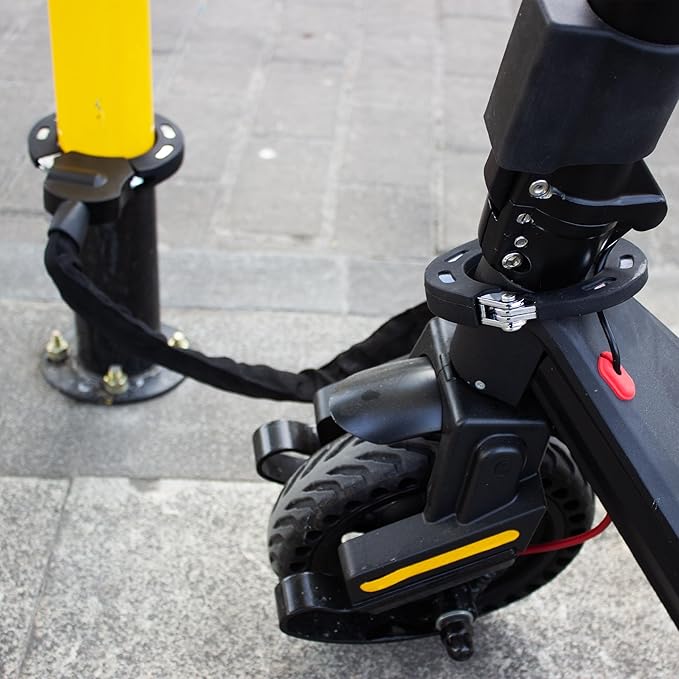 Electric Scooter Locks Anti Theft，Bike Chain Lock with Bag，Best Lock for Electric Scooter Xiaomi Segway Accessories