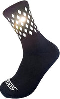 ReflecToes Reflective Socks for cycling and running - 330 Candle Power High Visibility Night Safety Gear - Biomotion Support