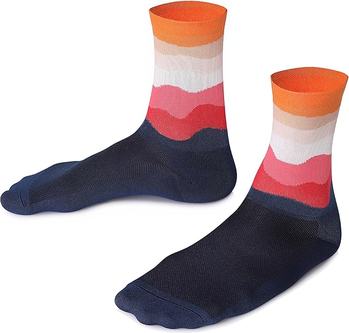 TODO PRO Cycling Socks - Breathable Bike Socks for Men and Women