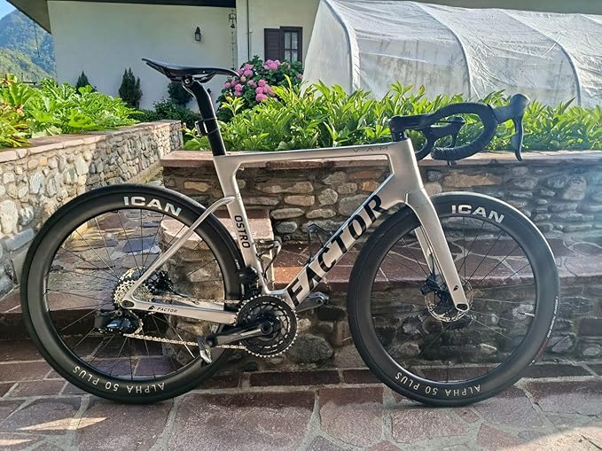 ICAN Alpha 40/50 Plus 1520g/1535g/1555g Carbon Disc Road Bike Wheelset 700C 21mm Inner Width Clincher Tubeless Compatible