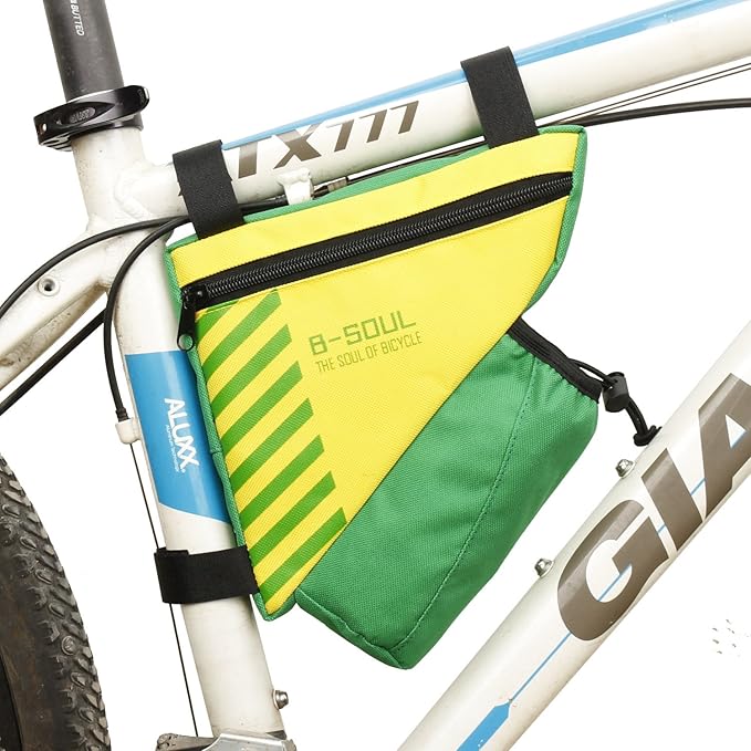 UPANBIKE Triangle Frame Bag - 1.5L Polyester Storage Bag for Road and Mountain Bikes