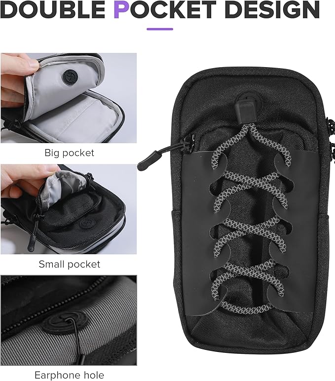 Dirt Bike Frame Bag,Motorcycle Frame Bag,Car Accessories Powersports Gear Bags,Universal Electric Vehicle Front Bags,Ebike Accessories,Suitable for Most Motorcycles,Dirt Bike (Black)