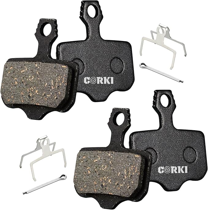 2 Pairs Disc Brake Pads for Sram Avid Elixir 1 3 5 7 9 R ER CR Mag Level TL T Sram XX X7 X9 XXWC DB1 DB3 DB5(Resin,Semi-Metallic,Sintered Metal)