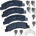 Bendix Premium SBC824 Ceramic Front Brake Pads for Ford Excursion 2005-2000, F-250 2008, F-250 Super Duty 2004-1999, F-350 2004-1999, F-350 Super Duty 2004-1999